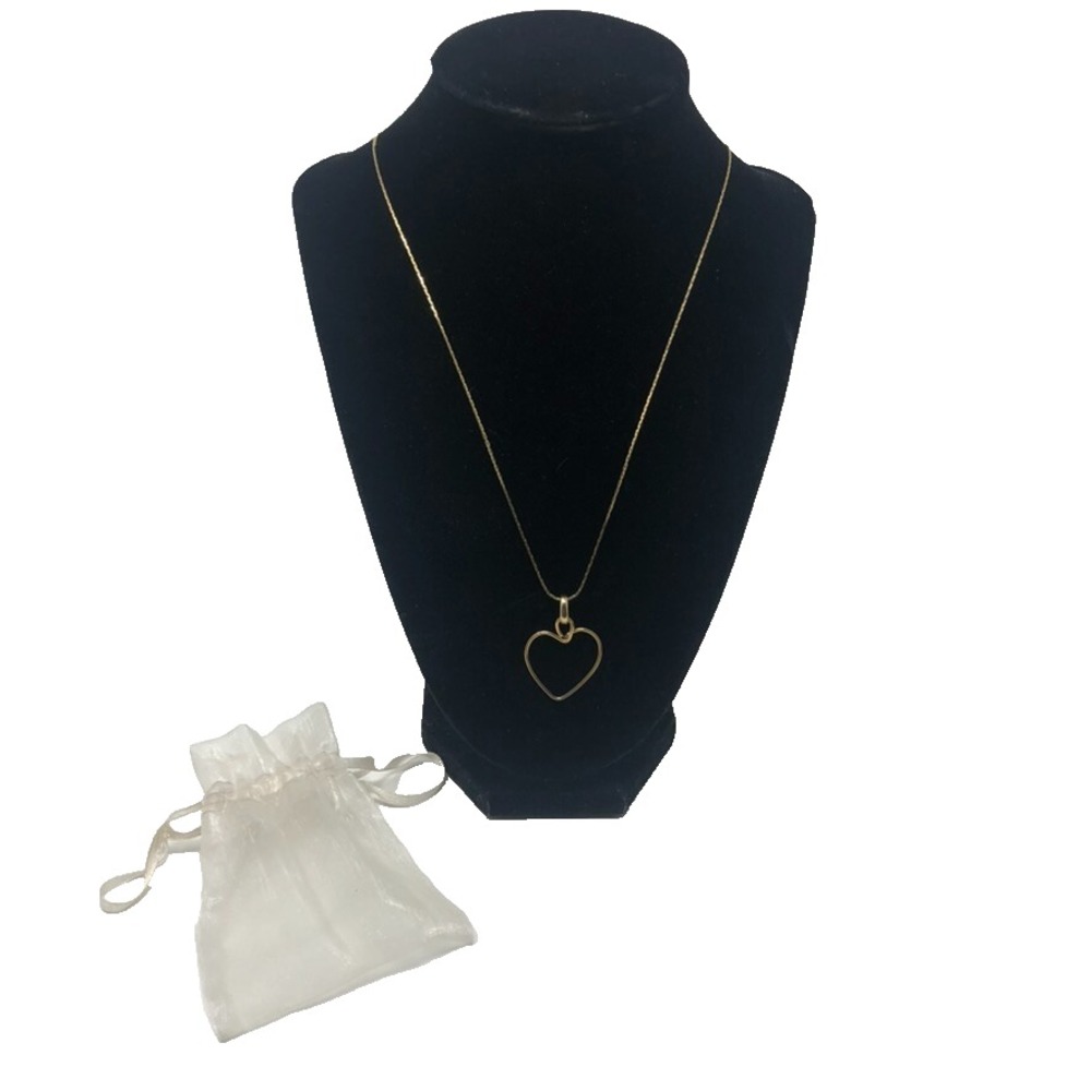 Napier Heart Necklace Gold Tone Fashion Dainty Minimalist Fashion